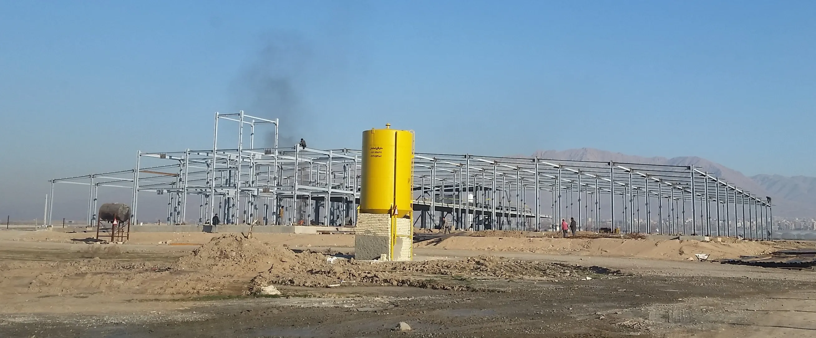 Sadaf Mushroom facility — production floor overview
